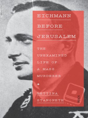 cover image of Eichmann before Jerusalem